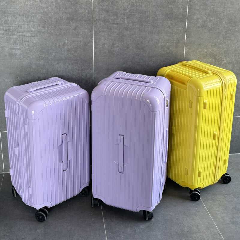 Square-Shaped Purple Suitcase for Women 26inch Internet Celebrity Spinner Luggage 32inch Zipper Password Travel Suitcase for Men Square-Shaped Purple Suitcase for Women 26inch Internet Celebrity Spinner Luggage 32inch Zipper Password Travel Suitcase for Men