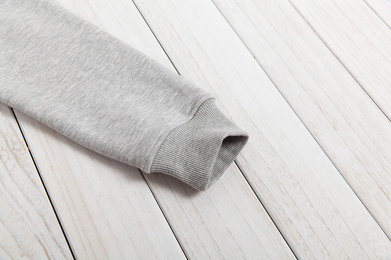 Mùa thu và mùa đông nam áo thun cotton dài tay cộng với nhung dày cỡ lớn thể thao ấm áp trùm đầu áo len cổ tròn rộng rãi và thoải mái áo phông unisex