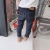 Quần áo trẻ em, quần áo mùa thu cho bé trai, quần denim hàn quốc mới 2020, quần ôm chân trẻ em, quần co giãn cho bé - Quần jean