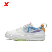 Special step womens board shoes 2022 spring new dreadnought series leather Leisure Sports small white shoes 978118310017