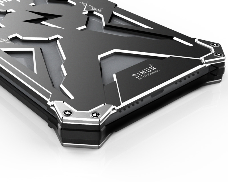 SIMON THOR Aviation Aluminum Alloy Shockproof Armor Metal Case Cover for LeTV Le Max 2 & Le 2 Pro & Le 2