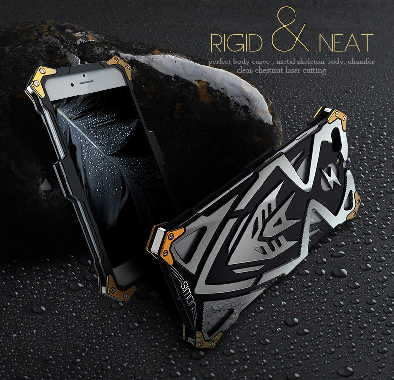 SIMON THOR Ⅱ Aviation Aluminum Alloy Shockproof Armor Metal Case Cover for Apple iPhone 6S Plus/6 Plus & iPhone 6S/6