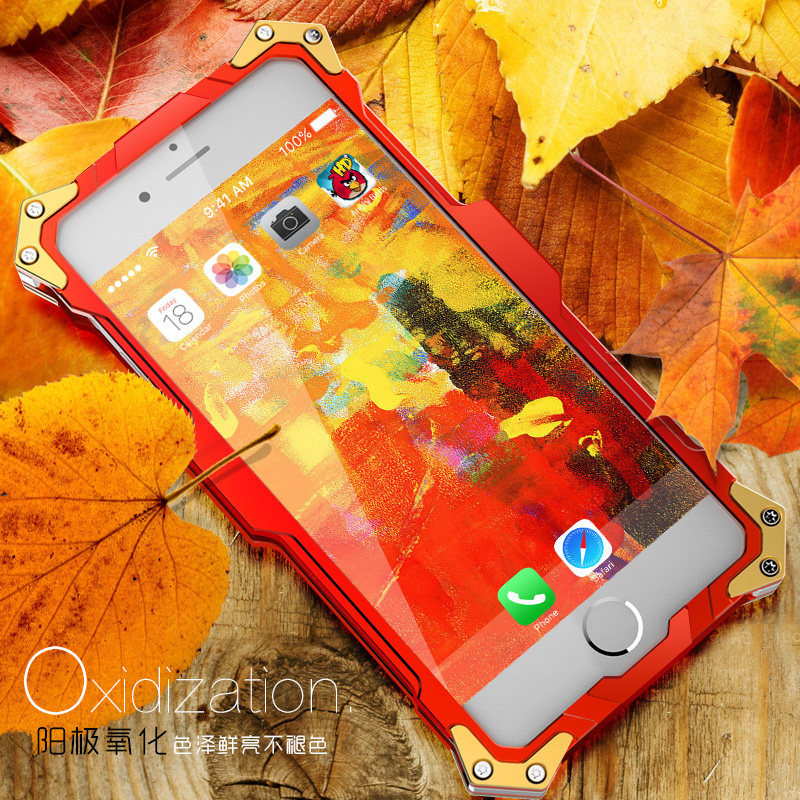 SIMON THOR Ⅱ Aviation Aluminum Alloy Shockproof Armor Metal Case Cover for Apple iPhone 6S Plus/6 Plus & iPhone 6S/6