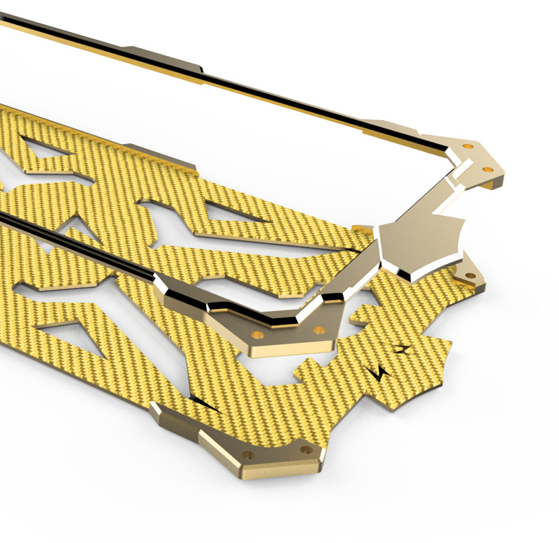 SIMON THOR Aviation Aluminum Alloy Shockproof Armor Metal Case Cover for LeTV Le Max 2 & Le 2 Pro & Le 2