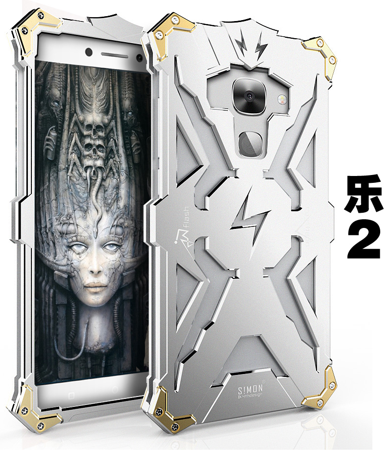 SIMON THOR Aviation Aluminum Alloy Shockproof Armor Metal Case Cover for LeTV Le Max 2 & Le 2 Pro & Le 2