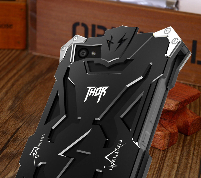 SIMON THOR Aviation Aluminum Alloy Shockproof Armor Metal Case Cover for Lenovo S90 Sisley