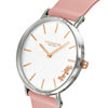 Coach Watch Women's Watch Pink Calfskin Leather Quartz Women's Watch Gift for Girlfriend