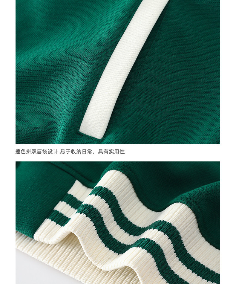 товар из китая 定制棒球服卫衣印logo字高端重磅班服工作服外套长袖开衫定做情侣 Jian Yue