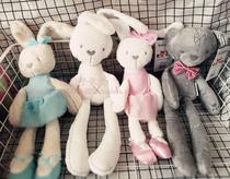 British brand baby rabbit Bear doll Baby Silky obediently soothe educational toys