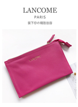 Lankou special cabinet vip giveaway handbag with mobile phone bag zero wallet PU material 5 layers of pink practical lychee veins