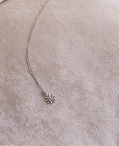 Jade Lan Oil Crystal Necklace Woman Lock Bones Chain Ins Lukewarm Wind Small Crowd Design Sensation Brief About 100 Lap of wool clothing chain