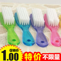 Special plastic small brush Crystal brush shoes cleaning brush soft wool washing clothes washing brush shoe brush