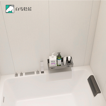 Bai Horse Simple Modern All - Porcelain Toilet Backroom Background Wall Toilet Line Strip Tile Tile