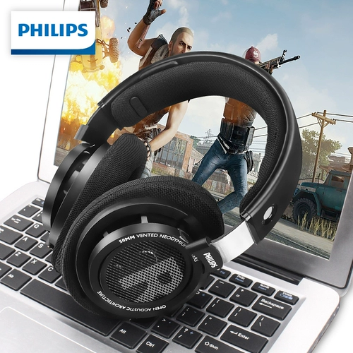 Philips Shp9500 Hearpet Hifi заголовок проводной мобильный телефон компьютер универсальный игра e -Sports едят куриную музыку