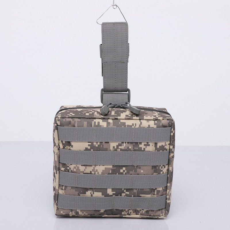 Outdoor Tactical Large Capacity Leg Bag MOLLE Hanging Load Expansion Tied Leg Bag Worksite Bag Electrician Bag