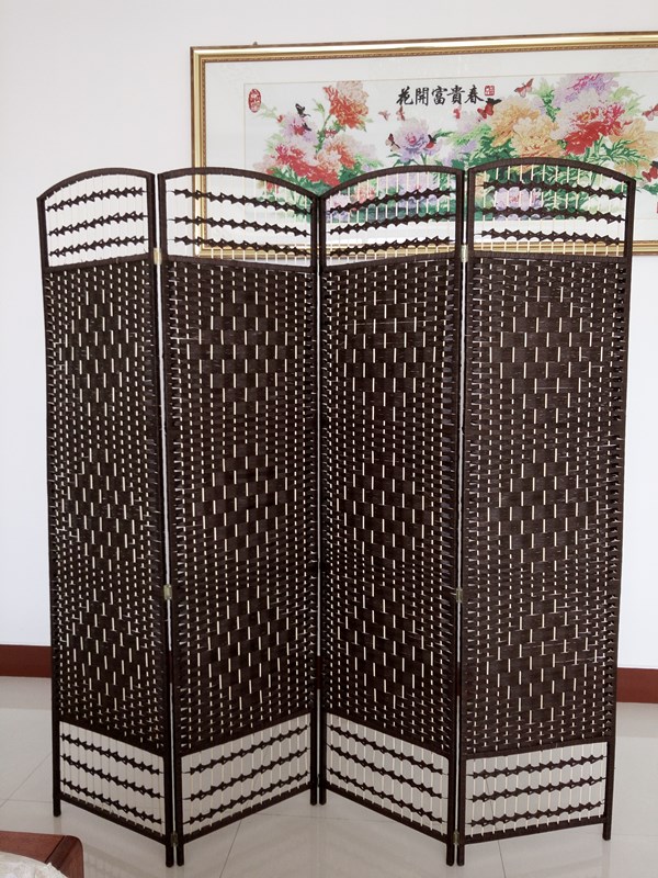 Khách sạn Trung Quốc gấp rơm màn hình phân vùng thời trang màn hình gấp phòng khách phòng ngủ nhà hàng di động màn hình hiên đơn giản - Màn hình / Cửa sổ bình phong giá rẻ