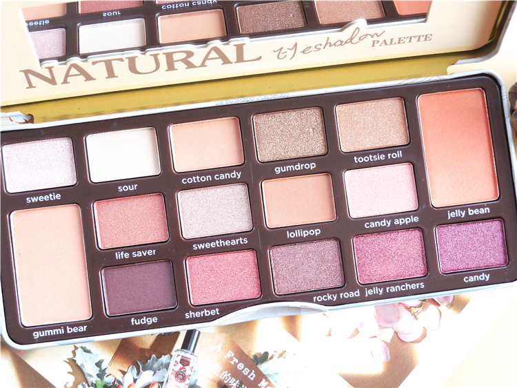 ~ Mẹo hàng hóa! Xuất khẩu Dubai Febble Pumpkin Color Pink Maple Rose Pearlescent Matte Eye Shadow phấn mắt chính hãng
