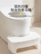 马桶凳防滑脚凳加厚厕所可收纳式家用垫脚凳踩脚踏儿童凳子卫生间