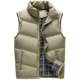 Bố mặc vest mùa đông cộng với áo nhung dày ấm áp áo vest nam trung niên vest nam trung niên áo 3 lỗ tập gym