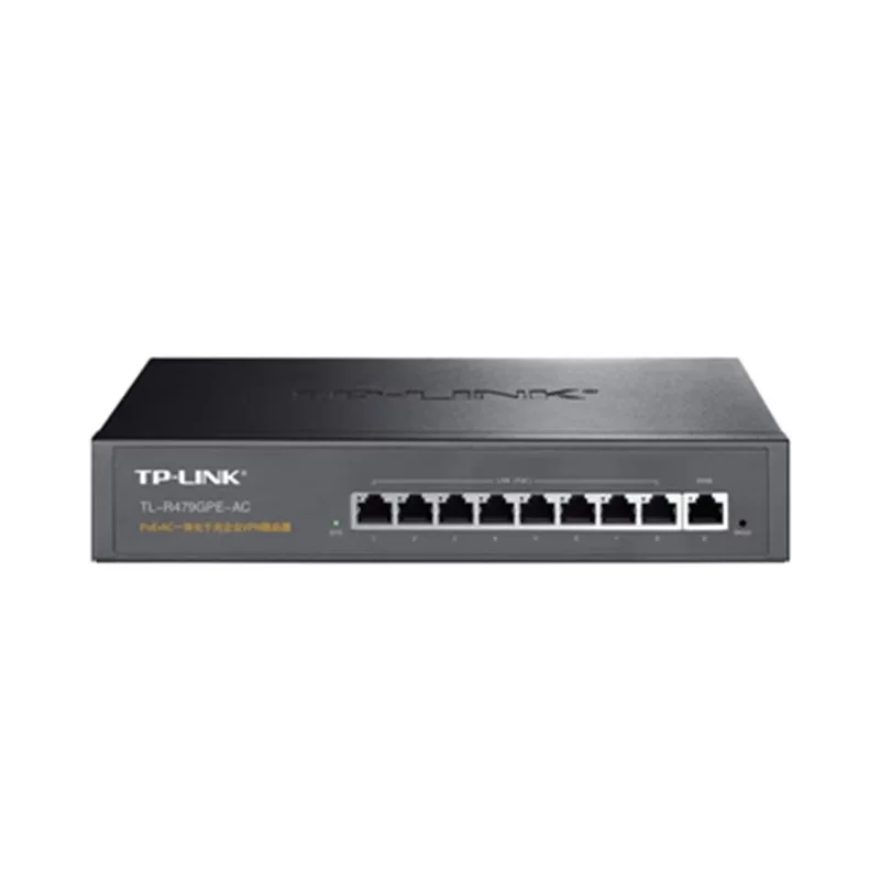 TP-LINK TL-R479GPE-AC VPN-роутер с встроенным PoE, стандарт PoE, гигабитный