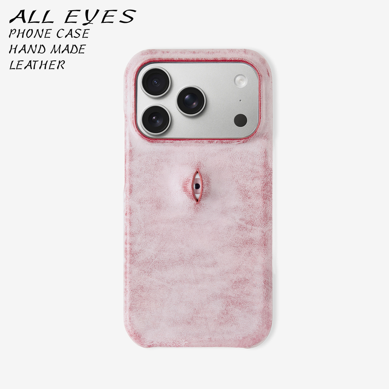 All Eyes Genuine Leather Phone Case | Official Authentic Iphonex-17 Full Series