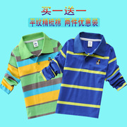 Boys dài tay áo thun ở trẻ em cậu bé T-shirt đầu con trai-trong-shirt trẻ em lớn của lãnh đạo từ dưới lên áo thun mùa thu.