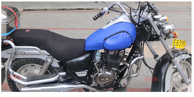 Bình xăng xe máy da bão Prince Zijiang QJ150-18F nắp bình xăng QJ150-3B3A túi nhiên liệu dày - Xe máy Rider thiết bị băng bảo vệ khớp gối