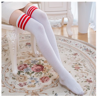Cheerlead Hỗ trợ Vớ Cheerleader Street Dance Vớ Trang phục Vớ Trang phục cổ vũ Vớ Đồng phục học sinh Stockings Vớ thời trang cho bé