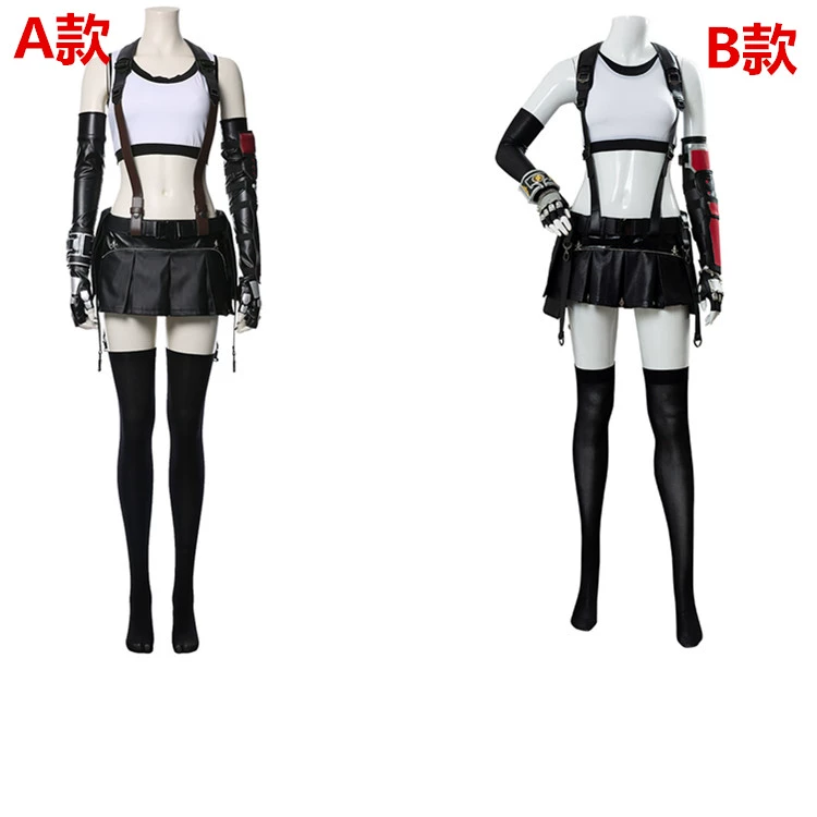 Final Fantasy 7 phiên bản remaster của cos Tifa cos phù hợp với vest vest toàn bộ trò chơi cosplay nữ - Cosplay