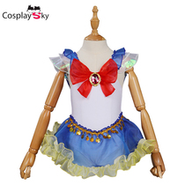 Children Beauty Less Female Warriors Cos Water Soldiers Moon Girl Conjoined Swimsuit Swimsuit Two Innovative Cosplay Costume