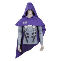 Game Fearless Contract cos Omen Omen print top cape cosplay costume cosplay