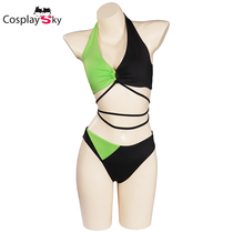 Spicy girl cos suit split swimsuit swimwear role playing cosplay cosplay woman