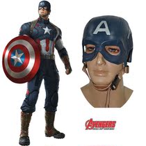 US Captain Cos Helmet Mask Movie Prop Accessories Superhero Helmet In Stock