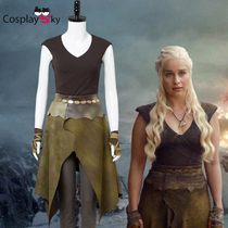 Quan Tour Season 6 COS Daenerys Targaryen Dragon Mom Indigenous Clothing cosplay Womens Clothing