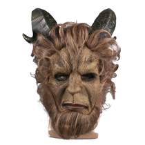 Movie version Beauty and Beast cos Real-life Mask Headgear cosplay Halloween Prince Beast Mask