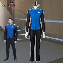 Orwell cos Ed Captain Ed full cosplay clothing uniform Orville overalls