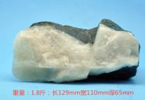 Duyu rough stone natural Nanyang Dushan jade high-quality water-permeable white bare stone wool 0200-- 10