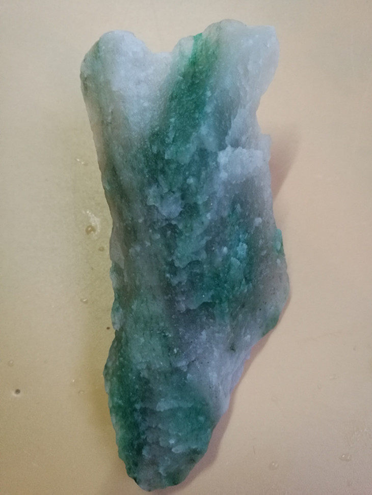 Original Dujade Natural Nanyang Dushan Jade Daytime Blue Loose Stone Wool Material C 27