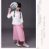 Cô gái Tang phù hợp với trẻ em sườn xám Phong cách Trung Quốc Hanfu nữ guzheng trang phục - Trang phục Trang phục