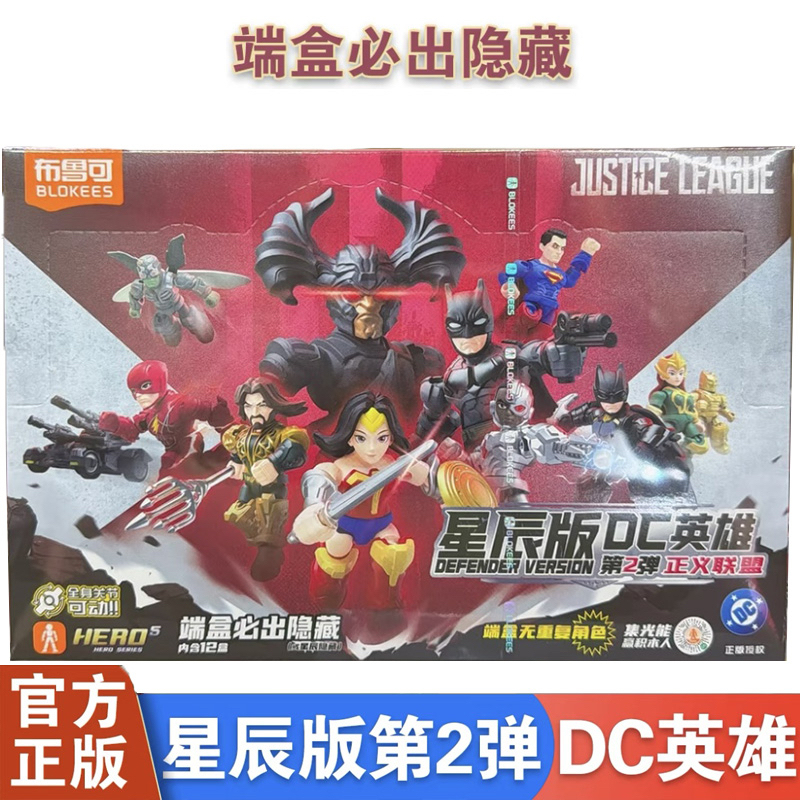 Bruco Dc Heroes Star Edition 2Nd Series Batman Building Block Figure Full Box Set 12 Boxes Superman Aquaman