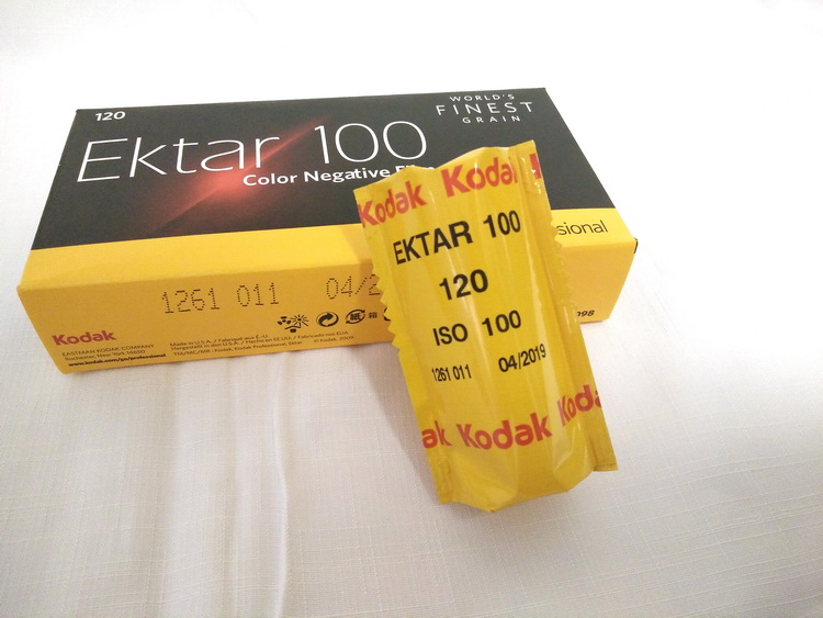 Kodak phim Ektar 100 độ ISO 2019 Tháng Tư 120 phim máy ảnh phim màu tiêu cực phim