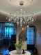 French-Style Living Room Crystal Chandelier, Light Luxury, Romantic and High-End, Dining Room, Bedroom, Starry Sky, Firefly Light Cube Lighting