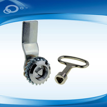 Electrical cabinet lock Distribution cabinet door lock Turn tongue lock Cylinder lock Triangle key lock Dumpster door lock Switch cabinet door lock
