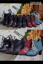 (CODENOiR) spot 3 points female baby SD BJD doll high heel shoes-thick heel shoes