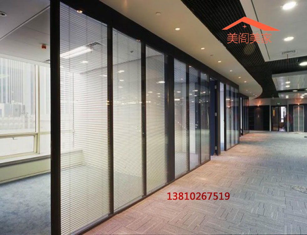Tianjin Office glass partition office glass partition high partition indoor glass partition tempered