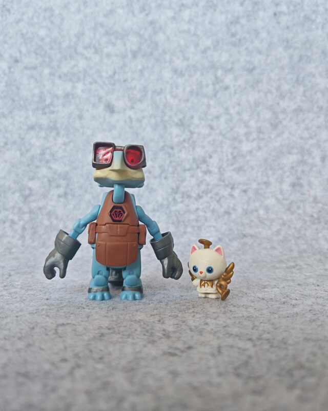 Authentic Foreign Trade Loose Goods Toy Story Spin-Off Version Forgotten Time Raygun Angel Kitty Toy Model