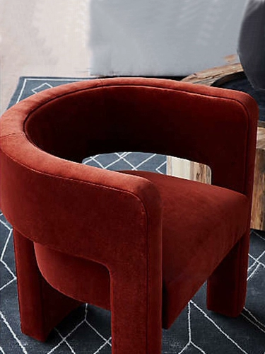 Qiaoyu Nordic Light Luxury Single -Pperson Dofa Design Designer Living Room Alien Leisure Club.