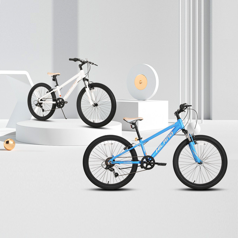 Qi doll children's bicycle middle child aluminum alloy 20 24 inch boy student child variable speed mountain shock absorption