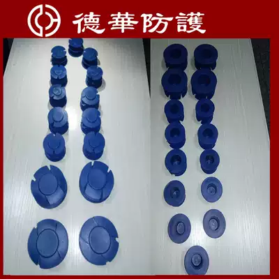Seamless pipe plastic blocking plug round pipe plug steel pipe inner plug waterproof cover plastic hole plug pipe plug round pipe cover pipe cap