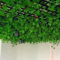 Artificial rattan flower rattan vine leaves Water pipe leaves Green leaves Ceiling decoration fake flower rattan vine creeper leaves